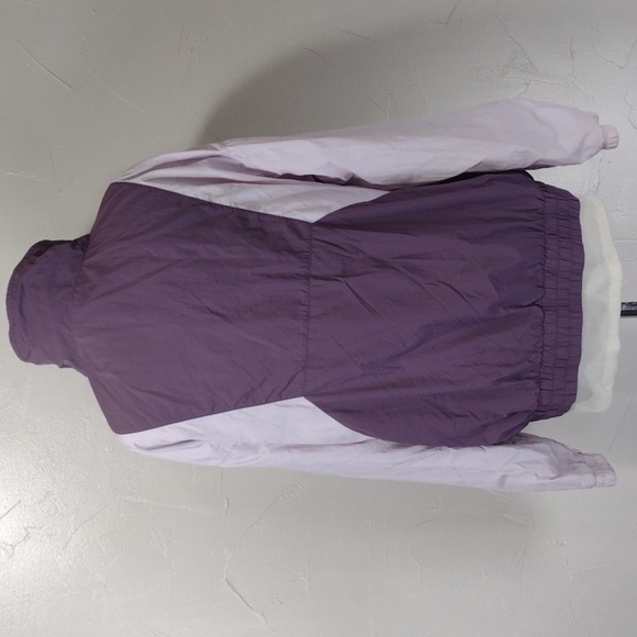 Flawed Reebok Two-Tone Purple Windbreaker L - Picture 2 of 11